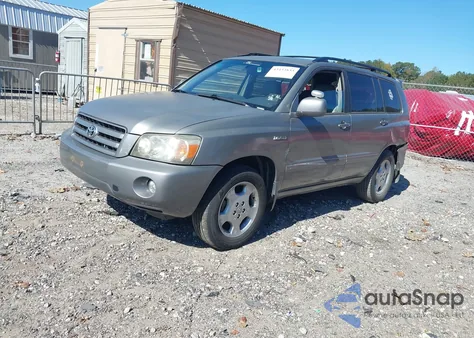 2004 Toyota Highlander Limited V6 из США, поврежденный, VIN JTEDP21AX40033797